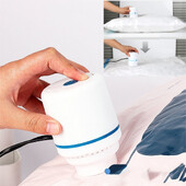 Vakuuma kompresijas maiss, kas paredzēts elektriskajam vakuuma sūknim vakuuma sūkņa kompresijas maisa vakuuma sūknim