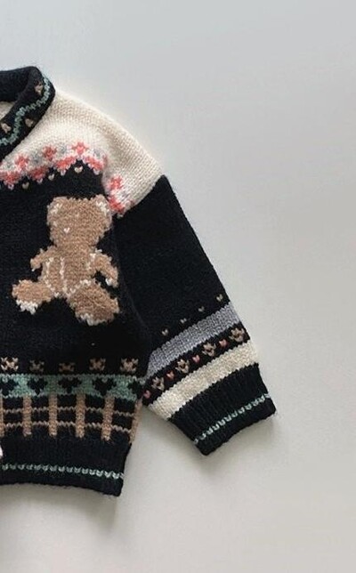 Îmbrăcăminte pentru copii de toamnă, băiat, fată, tricotat, ursuleț, pulover, cardigan, modă, pulovere din bumbac, pentru copii, calduri, ocazional, haine.