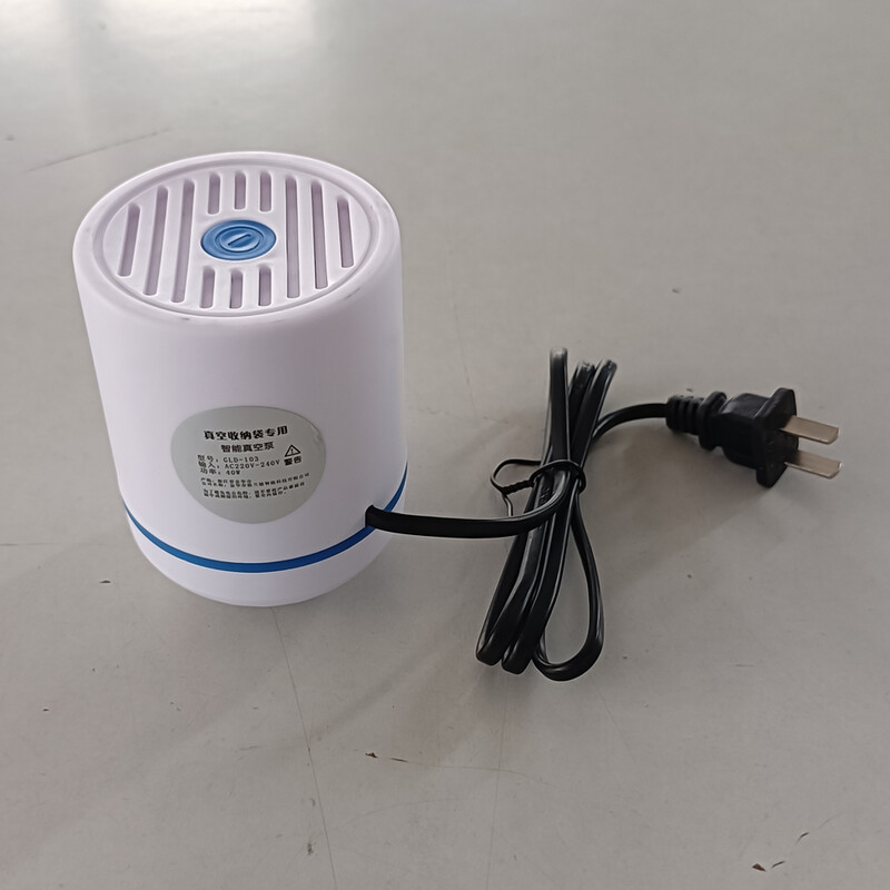 Elektriskais vakuuma iesūkšanas sūknis Mini pārnēsājams uzglabāšanas maisiņš Sūkšanas sūkņa kompresijas maiss Aizzīmogots darbaspēku taupoši mājsaimniecības piederumi