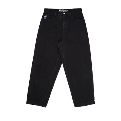 Y2K Golf Trap Wang blugi pentru bărbați Streetwear Blugi largi, broderie, denim, timp liber, pantaloni cargo simpli, blugi pentru femei, fierbinți