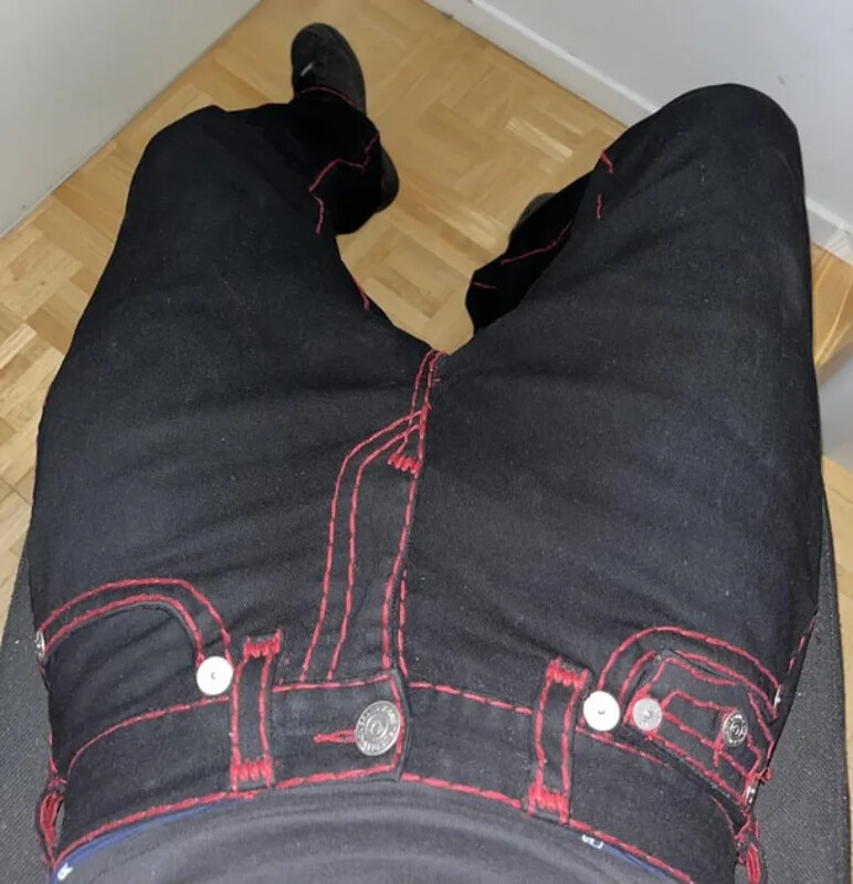 Pantaloni casual brodați gotici retro denim de stradă, stil Y2K, blugi cu picioare drepte, pantaloni de modă Harajuku cu talie înaltă, noi