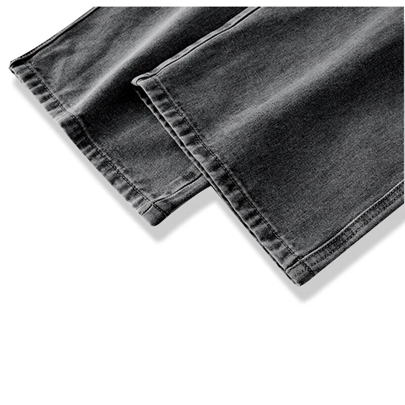 Bărbați Nouă modă Culoare uni Blugi cu draperie largi Drepți Vintage High Street Hip-hop Y2K Casual Zilnic Tragerea pantaloni largi