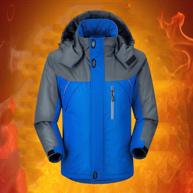 Zimska parka muška zaštita od vjetra Plus debela topla krznena jakna otporna na vjetar Muške vojne anorak jakne s kapuljačom Muške zimske jakne