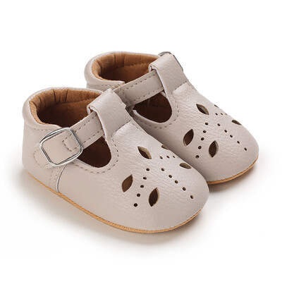 Pantofi pentru nou-născut Bebeluși Fete Classic Love Heart Talpă din cauciuc Anti-alunecare PU Pantofi de rochie First Walker Toddler Patuț