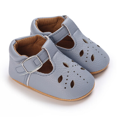 Pantofi pentru nou-născut Bebeluși Fete Classic Love Heart Talpă din cauciuc Anti-alunecare PU Pantofi de rochie First Walker Toddler Patuț