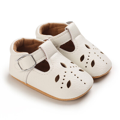 Pantofi pentru nou-născut Bebeluși Fete Classic Love Heart Talpă din cauciuc Anti-alunecare PU Pantofi de rochie First Walker Toddler Patuț