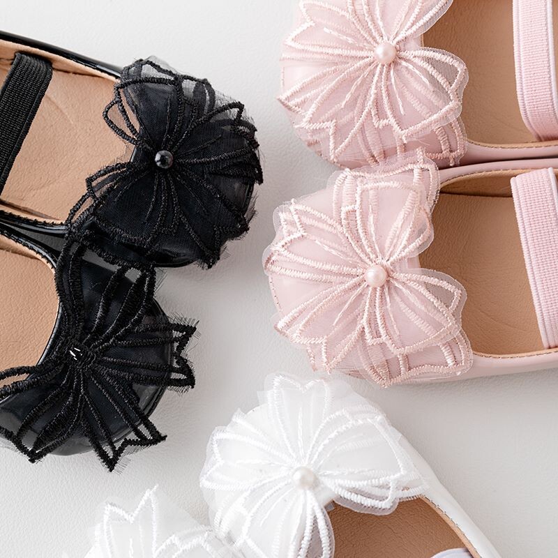 Mergaičių batai naujagimiui 0–9–15 mėnesių Aukštos kokybės blizgūs PU mieli „Bowknot“ batai vakarėliui pavasariui ir vasarai, nauja mada
