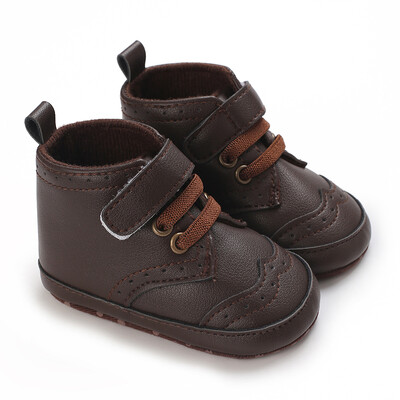 Smeđe dječje cipele Prozračne i neklizajuće Dječje cipele za hodanje 0-18 Lagane i mekane dječje cipele za sportove na otvorenom