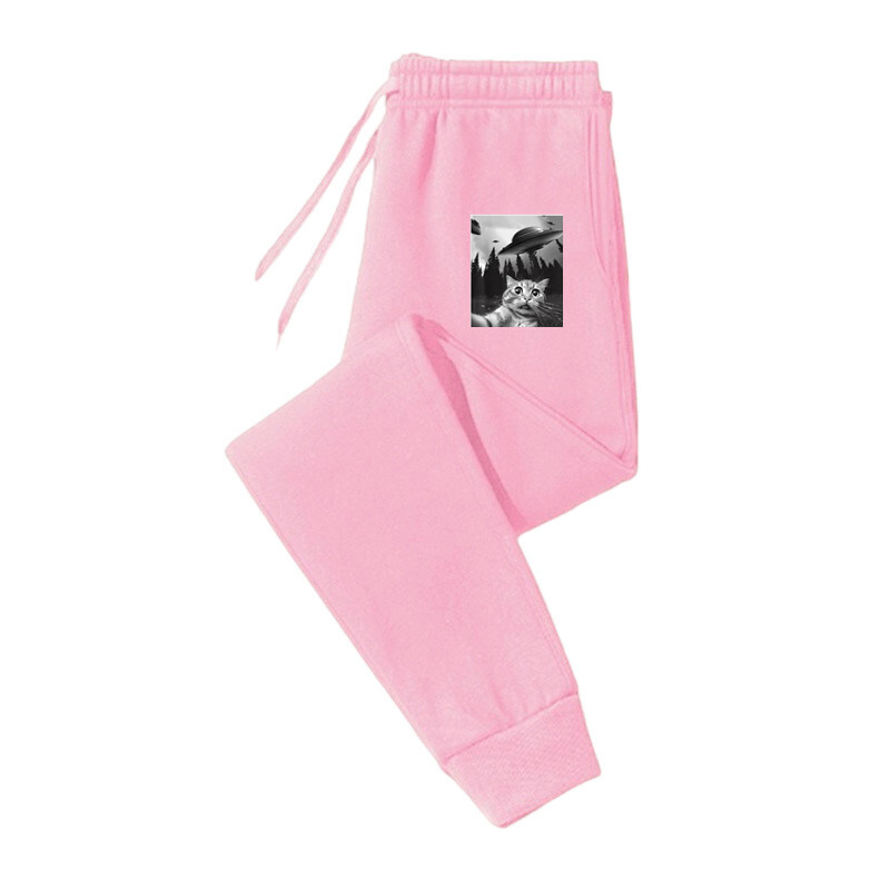 Animal print casual βασικά ανδρικά και γυναικεία παντελόνια φαρδιά μοντέρνα παντελόνια με φούτερ με κορδόνι για γυναίκες και άνδρες