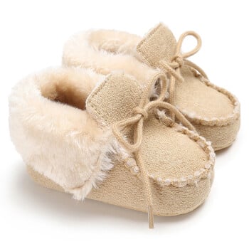 2023 Winter Snow Baby Boots Πολλαπλά χρώματα Μπάλες ζεστού χνούδι Εσωτερική κολλοειδής σόλα σωματιδίων Βρεφικά παπούτσια για βρέφη για νήπια