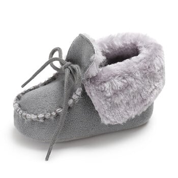 2023 Winter Snow Baby Boots Πολλαπλά χρώματα Μπάλες ζεστού χνούδι Εσωτερική κολλοειδής σόλα σωματιδίων Βρεφικά παπούτσια για βρέφη για νήπια