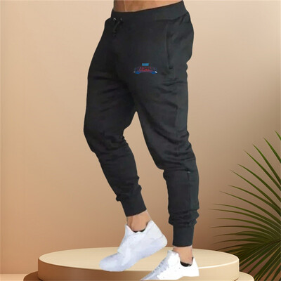 Muškarci Jesen Ljeto Sportske hlače za trčanje Džepovi Trening Elastični struk Jogging Ležerne prozračne hlače Trenirke Široke hlače