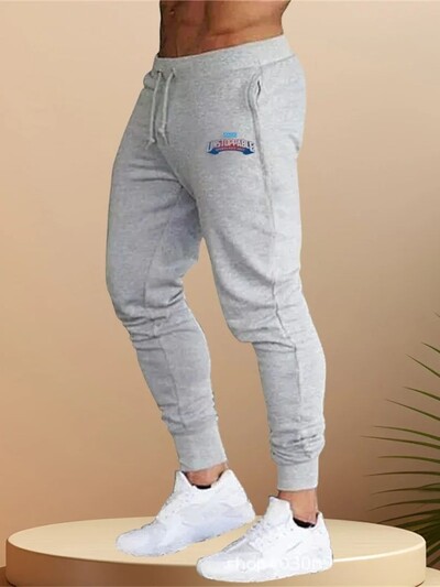 Muškarci Jesen Ljeto Sportske hlače za trčanje Džepovi Trening Elastični struk Jogging Ležerne prozračne hlače Trenirke Široke hlače