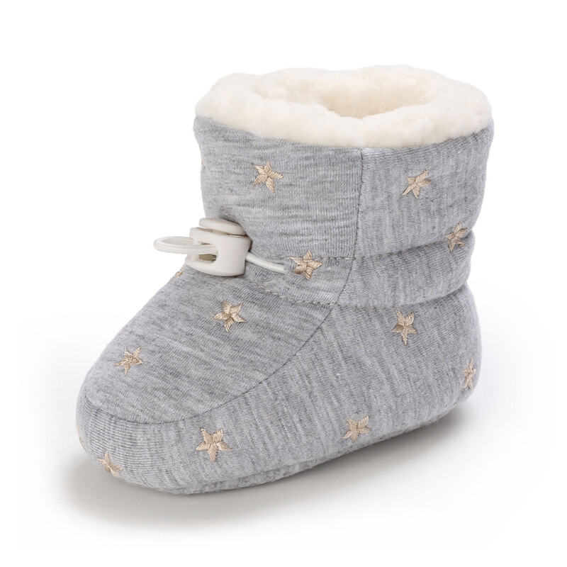 Plišane tople dječje čizme za snijeg Cipele za dječake i djevojčice Pamučne cipele Prve hodalice Neklizajuće čizme za dojenčad 0-18 mjeseci