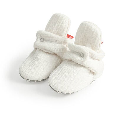 KIDSUN Șosete pentru bebeluși Pantofi tricotați cu dungi multicolore anti-alunecare Iarnă pentru bebeluși băieți pantofi pentru fetiță Bumbac First Walkers Șosete pentru nou-născut