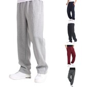 Îmbrăcăminte pentru bărbați Pantaloni de trening Jogger Pantaloni largi Jogging Casual Moda Pantaloni largi drepți pentru femei Pantaloni largi de sport de culoare uni