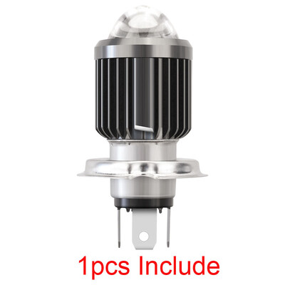 Dual H4 HS1 H6 BA20D Led Motorkerékpár autós fényszóró izzó ködlámpa 6000LM Hi Lo lámpa robogó tartozékok Moto elektromos autó lámpa