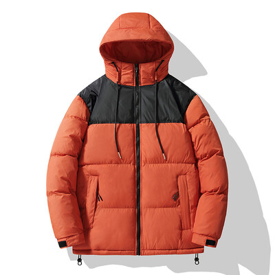 2024. gada ziema, jauns vīriešu modes silts jaka mētelis, biezs, vēja necaurlaidīgs apģērbs, rudens vīriešiem, ikdienas ūdensizturīgs parka jaka vīriešu mētelis