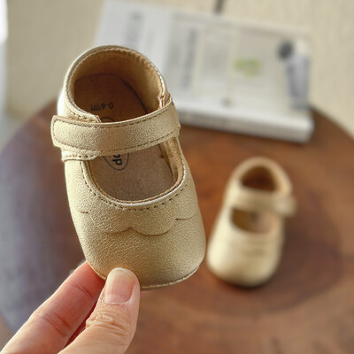 Cipele za djevojčice Raznobojne princeze Cipele za malu djecu s mekanim potplatom, neklizajuće cipele za dječji krevetić First Walkers 0-18M