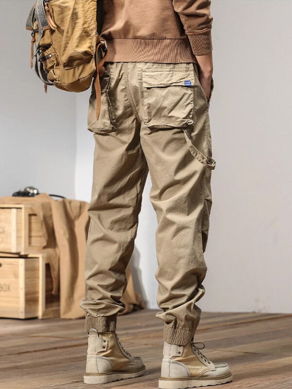 n-style casual παντελόνι ανδρικό ανθεκτικό στη φθορά άνοιξη και το καλοκαίρι φαρδύ κολάν υπαίθριο εργοτάξιο εργασίας ασφάλιση εργασίας