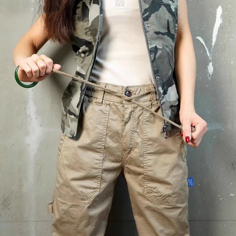 n-style casual παντελόνι ανδρικό ανθεκτικό στη φθορά άνοιξη και το καλοκαίρι φαρδύ κολάν υπαίθριο εργοτάξιο εργασίας ασφάλιση εργασίας