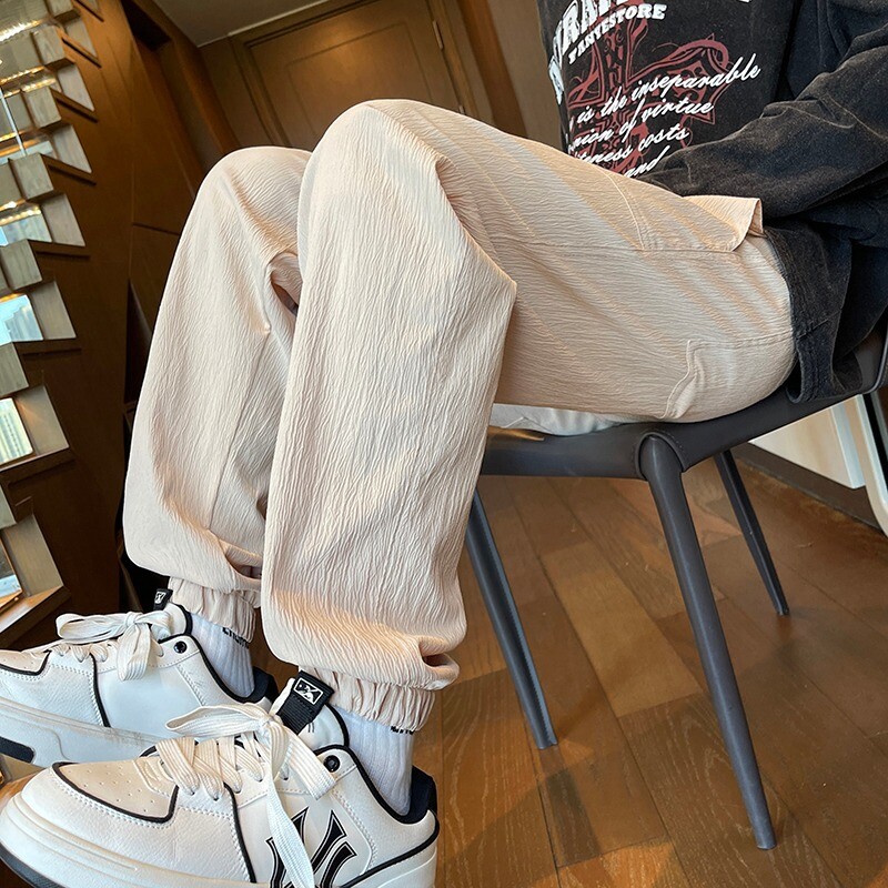 Haine pentru bărbați Îmbrăcăminte pentru bărbați Pantaloni largi Pantaloni sport pentru bărbați Pantaloni de sport cargo pentru gimnastică de mărime mare Pantaloni de jogging Y2k Jogger casual pentru transpirație