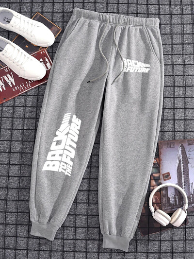 Povratak u budućnost Muškarci Žene Trenirke Duge trenirke s džepovima Gym joggers Sportske vrećaste Trenirke za par