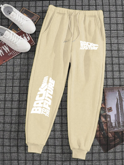 Povratak u budućnost Muškarci Žene Trenirke Duge trenirke s džepovima Gym joggers Sportske vrećaste Trenirke za par