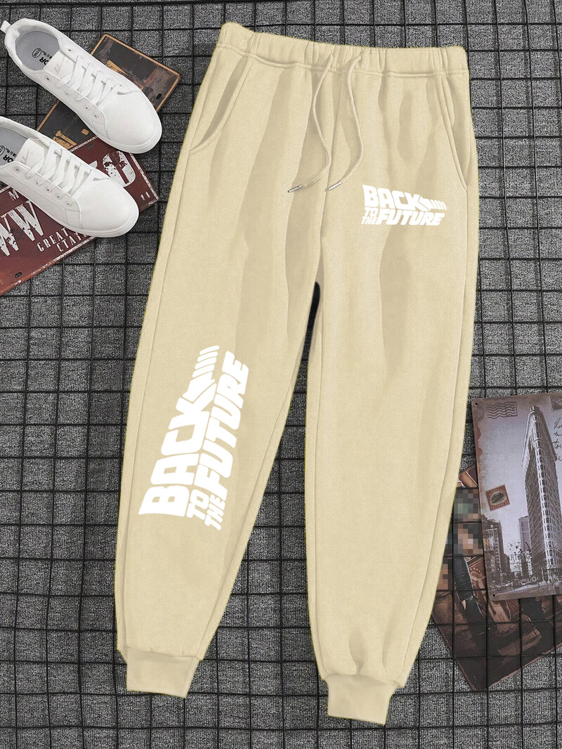 Povratak u budućnost Muškarci Žene Trenirke Duge trenirke s džepovima Gym joggers Sportske vrećaste Trenirke za par