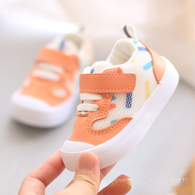 Zapatos Niña Бебешки обувки за ходене Есенни нови меки подметки за момче Ежедневни обувки Мрежесто лице Новородено момиче Спортни обувки Бебешки обувки Zapatillas
