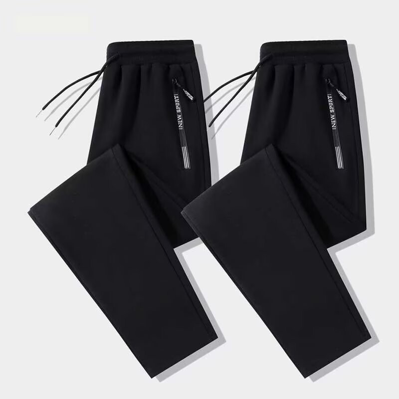 Primăvara și toamna 2024, pantaloni largi, drepti, pantaloni de toamnă pentru bărbați, pantaloni casual casual, pantaloni supradimensionați