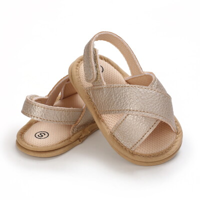 0-18M drăguț de primăvară nou-născut pantofi aurii pentru bebeluși pantofi anti-alunecare cu fundul de pânză pantofi pentru fete, eleganti, respirabili, casual, pantofi pentru prima mers pentru bebeluși