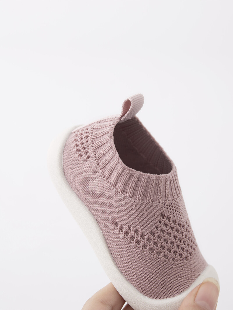 Primăvară Vară Pantofi cu slip-on unisex pentru copii Bebeluși Fete Băieți Pantofi casual din plasă Fund moale Anti-alunecare Bebeluș 0-3T Primul plimbător