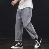 Široke muške traper hlače marke Tide Široke hlače velike veličine 7XL traperice za muškarce široke traperice