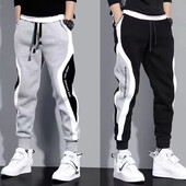 9 pontos nadrág Férfi Alkalmi tavaszi őszi leggings Divatos laza stílusú poliészter szálas anyag Minden méretben megfelelő férfi