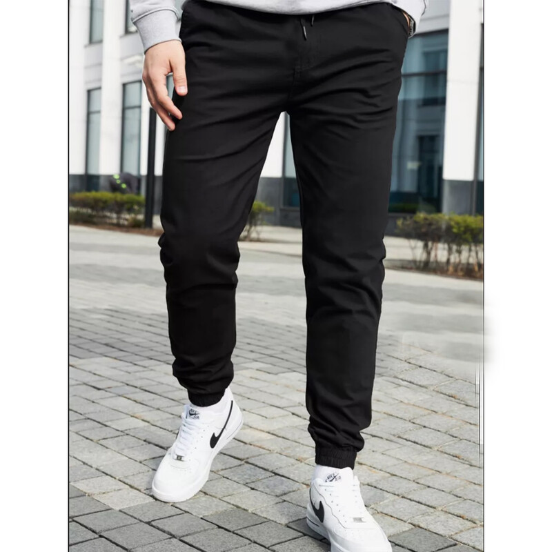 Muške kargo hlače Ležerne muške trenirke s elastičnim strukom s više džepova Hlače muške duge široke široke ležerne hlače