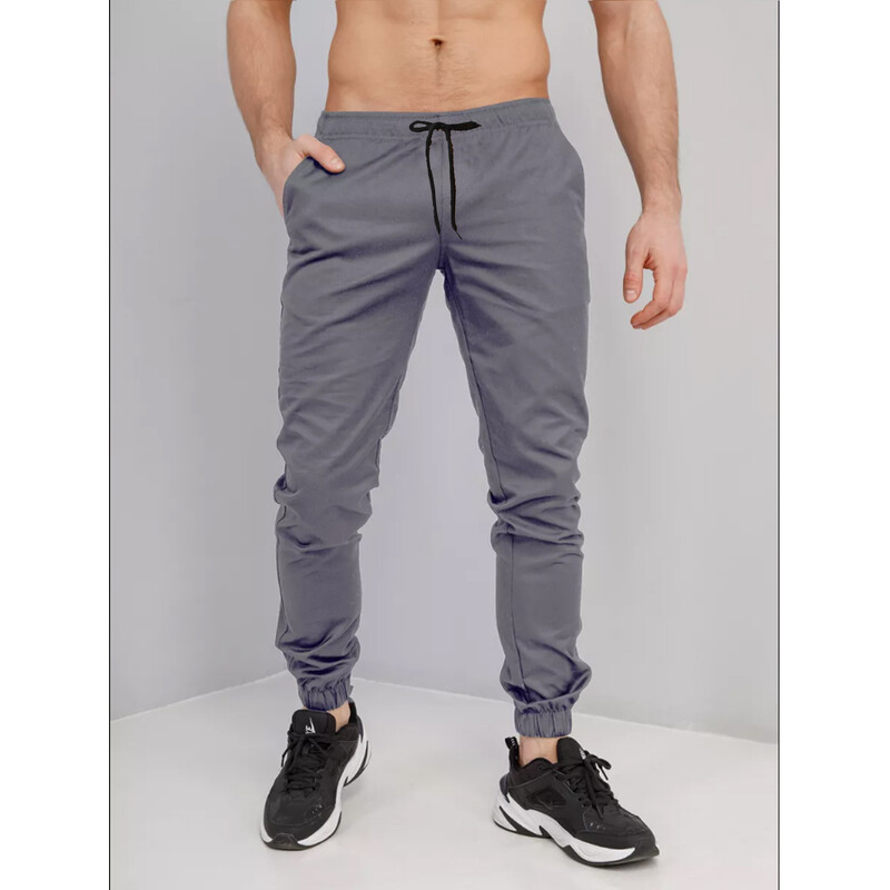 Muške kargo hlače Ležerne muške trenirke s elastičnim strukom s više džepova Hlače muške duge široke široke ležerne hlače