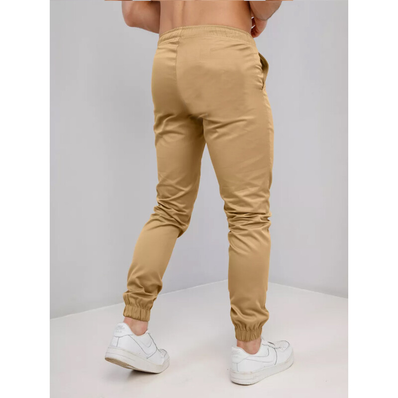 Muške kargo hlače Ležerne muške trenirke s elastičnim strukom s više džepova Hlače muške duge široke široke ležerne hlače