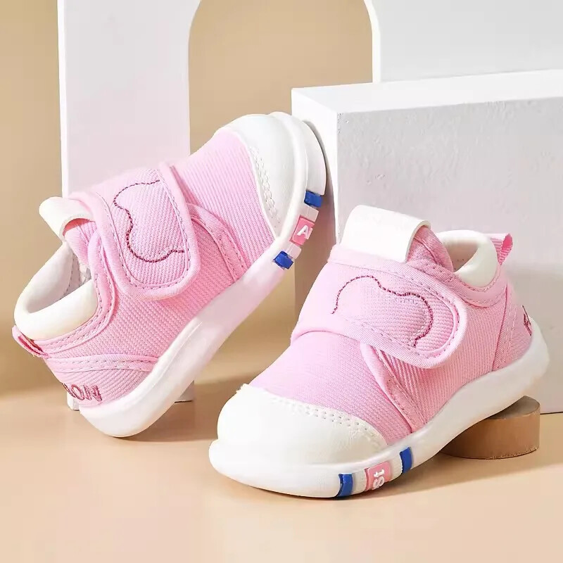 Pantofi pentru bebeluși pentru copii mici, băieți, fete, cu talpă moale, din bumbac, pantofi de mers pentru copii, nou-născuți, pantofi anti-alunecare