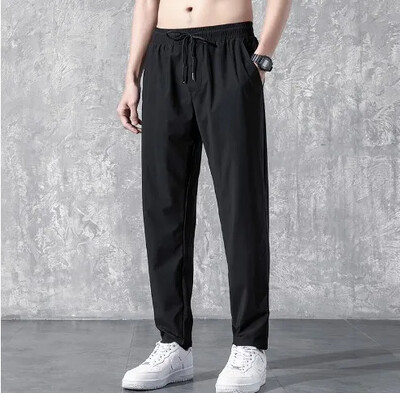 Vasaras kamuflāžas Harajuku bikses vīriešiem brīvi pieguļošas elpojošas taisnas kājas ikdienas sporta bikses darba apģērbs