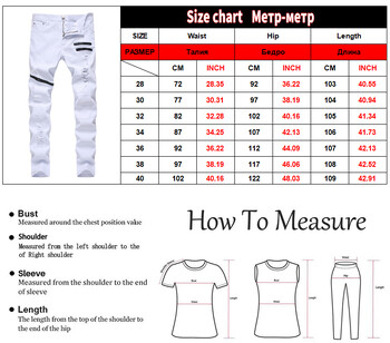Пролетни нови трендови мъжки дънкови панталони с дупки Модни скъсани червени дънки Хип-хоп Винтидж тесни дънки Мъжки ежедневни дънки с цип Jean Homme