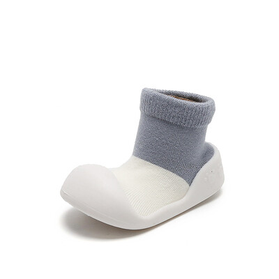 Légáteresztő baba zoknicipő csúszásgátló kisgyermekek első sétálók Rajzfilm állatcipők Baby Girl Baby Boy Girl Puha gumitalpú cipők