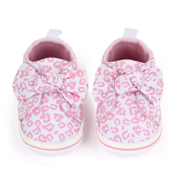 New Baby Girls Boys First Walkers Fashion Leopard Infants Βαμβακερά παπούτσια Αντιολισθητική μαλακή σόλα για νεογέννητα casual παπούτσια