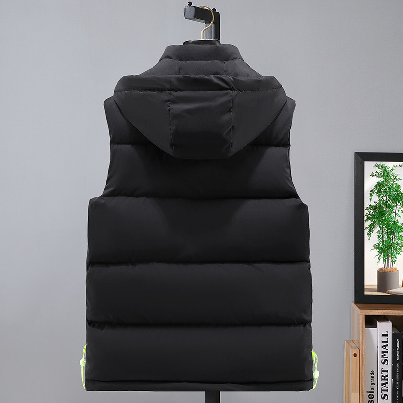 2024 Νέο γιλέκο μόδας Βαμβακερό ζεστό ανδρικό γιλέκο φθινοπώρου και ανοιξιάτικο γιλέκο μεγάλη τσέπη Ανδρικό γιλέκο αμάνικο σακάκι κορεατικού στυλ