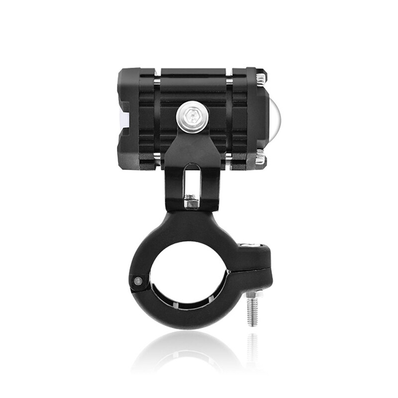 Nova motociklistička projekcijska LED leća prednjih svjetala Pomoćni reflektor Crveno bljeskajuće svjetlo upozorenja Dodatak za motocikle