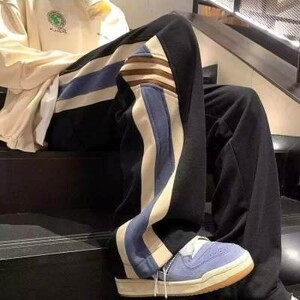 Καλοκαίρι 2024 φαρδιά φαρδιά παντελόνια που κρέμονται, εξαιρετικά λεπτό τζιν Tencel που αναπνέει, ανδρικό μοντέρνο ίσιο παντελόνι Tcasual που αναπνέει