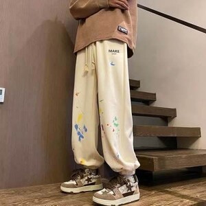Καλοκαίρι 2024 φαρδιά φαρδιά παντελόνια που κρέμονται, εξαιρετικά λεπτό τζιν Tencel που αναπνέει, ανδρικό μοντέρνο ίσιο παντελόνι Tcasual που αναπνέει