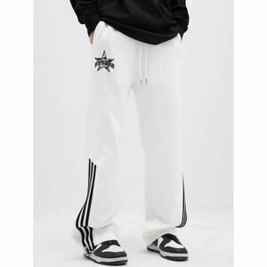 Καλοκαίρι 2024 φαρδιά φαρδιά παντελόνια που κρέμονται, εξαιρετικά λεπτό τζιν Tencel που αναπνέει, ανδρικό μοντέρνο ίσιο παντελόνι Tcasual που αναπνέει