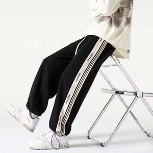 Καλοκαίρι 2024 φαρδιά φαρδιά παντελόνια που κρέμονται, εξαιρετικά λεπτό τζιν Tencel που αναπνέει, ανδρικό μοντέρνο ίσιο παντελόνι Tcasual που αναπνέει