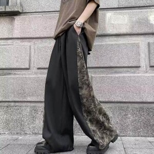 Καλοκαίρι 2024 φαρδιά φαρδιά παντελόνια που κρέμονται, εξαιρετικά λεπτό τζιν Tencel που αναπνέει, ανδρικό μοντέρνο ίσιο παντελόνι Tcasual που αναπνέει